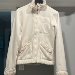 vintage Patagonia cream fleece (reversible) M